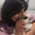 Varalaxmi Sarathkumar Instagram - Home ❤ Reunited with my baby boy @guccivaralaxmi after 15 days..missed my baby boo...and he missed me.. #happysunday #Sunday #Sundayvibes #backhome #ɢᴏᴏᴅᴠɪʙᴇs #happy #home #guccivaralaxmi #baby #truelove #shitzu #puppy #puppylove Hyderabad