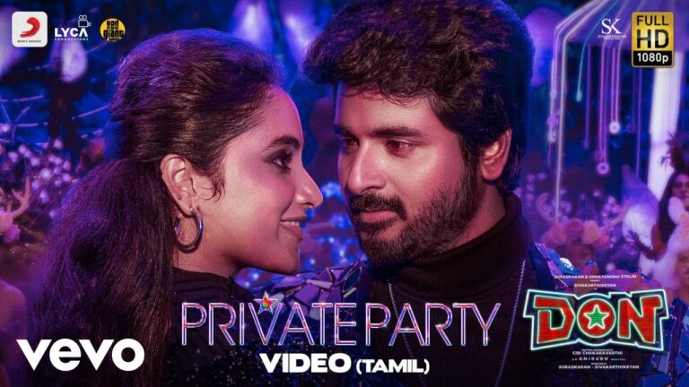 Don – Private Party Video | Sivakarthikeyan, Priyanka Mohan | Anirudh