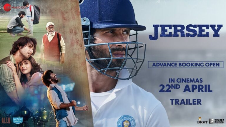 Jersey – New Official Trailer | Shahid Kapoor | Mrunal Thakur | Gowtam Tinnanuri | 22nd April 2022