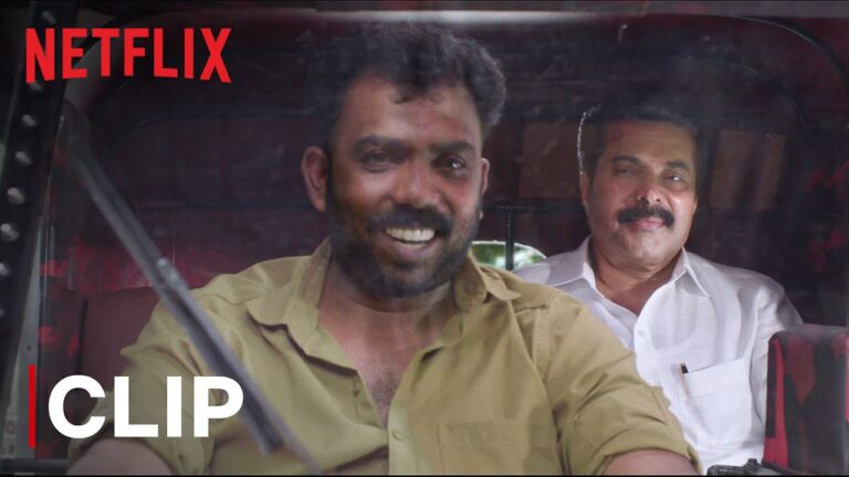 Mammootty Goes For An Auto Rickshaw Ride | One | Malayalam Film | Netflix India