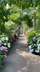 Aditi Chengappa Instagram - Heaven on earth🌺🌻🌷🌸
Thank you @fuinebear for this joy🪴
.
.
.
.
#peaceful #naturereels #gardens #botanical #flowers #floraldesign #berlin #reels #hydrangeas #relax #meditation #meditate