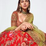Aditi Rao Hydari Instagram - The Wedding couture 2022 collection by @shyamalbhumika at their beautiful store in Hyderabad ❤️ Outfit - @shyamalbhumika Jewellery - @shreejewellers Photography - @eshaangirri Beauty - @tanujadabirmakeup @quirk_india