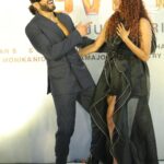 Aditi Shankar Instagram - So glad to have met this powerhouse💥 the personification of energy and positivity⭐️💯 @ranveersingh #rc15 #ranveersingh #powerhouse