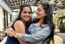 Ahana Kumar Instagram - If comfort could be a person , It would be you .. My Angel , My Beautiful Girl , My Best Friend 😘 We laugh more than We talk and that’s the best part of our friendship and the 9 years we have known each other. You gave me thokku rice , mor kozhambu , a home in Chennai and a friendship I’ll cherish for a lifetime. With you , every moment still feels like 1st year of college wondering how on earth we were going to submit the next assignment 😂 Ok happy birthday baby 😘😘😘😘😘 here’s to always laughing nonstop ♥️😘 @sriyantha.narasimhan 🎉🎁🎉🎀💌🎂🪄