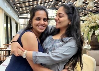 Ahana Kumar Instagram - If comfort could be a person , It would be you .. My Angel , My Beautiful Girl , My Best Friend 😘 We laugh more than We talk and that’s the best part of our friendship and the 9 years we have known each other. You gave me thokku rice , mor kozhambu , a home in Chennai and a friendship I’ll cherish for a lifetime. With you , every moment still feels like 1st year of college wondering how on earth we were going to submit the next assignment 😂 Ok happy birthday baby 😘😘😘😘😘 here’s to always laughing nonstop ♥️😘 @sriyantha.narasimhan 🎉🎁🎉🎀💌🎂🪄