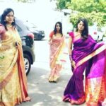 Aishwarya Lekshmi Instagram - Crazy girls who happened to be models 😂😂😂 @suryag89 @mehndi_jashnani