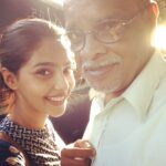Aishwarya Lekshmi Instagram – My Main Man😘😘😘✨✨#achan #bulgandude