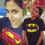 Aishwarya Lekshmi Instagram – One Day !! Two Super Powers 😄🏋🏾🏋🏾#lol