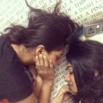 Aishwarya Lekshmi Instagram – I misss you already#sistertime #dufai 😜😜