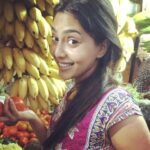 Aishwarya Lekshmi Instagram – Got clicked while “shopping”  #experiencehousewifeism #bringiton #kitchenwarfare #roomies #girlpower
