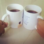 Aishwarya Lekshmi Instagram - Morning coffee with my better quarter ;) @shilpa_ammu #sisterlove #coffee