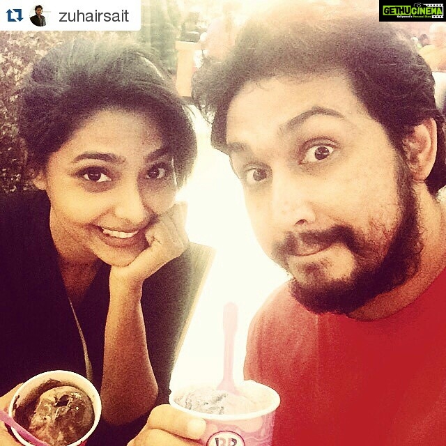 Aishwarya Lekshmi Instagram - #Repost @zuhairsait γ»γ»γ» Ice cream with Aishu. ππ¦#Friends #Selfie #Me #ZuhairSait #Zuhiboy #LoveLife #CelebrateLife #Cutie #Kochi #Kerala #India #Mumbai #Dubai #DXB #AbuDhabi #UAE #iPhonesia #iPhone5s #FollowMe #Like4Like #All_shots #KeralaJunction #Mallugram #Tuesday #LuluMall #BaskinRobbins #IceCream