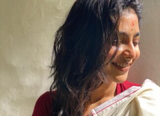 Aishwarya Lekshmi Instagram - Posting coz this very very cute person told me I should ! @shraddhasrinath 🥲 You made my day okey