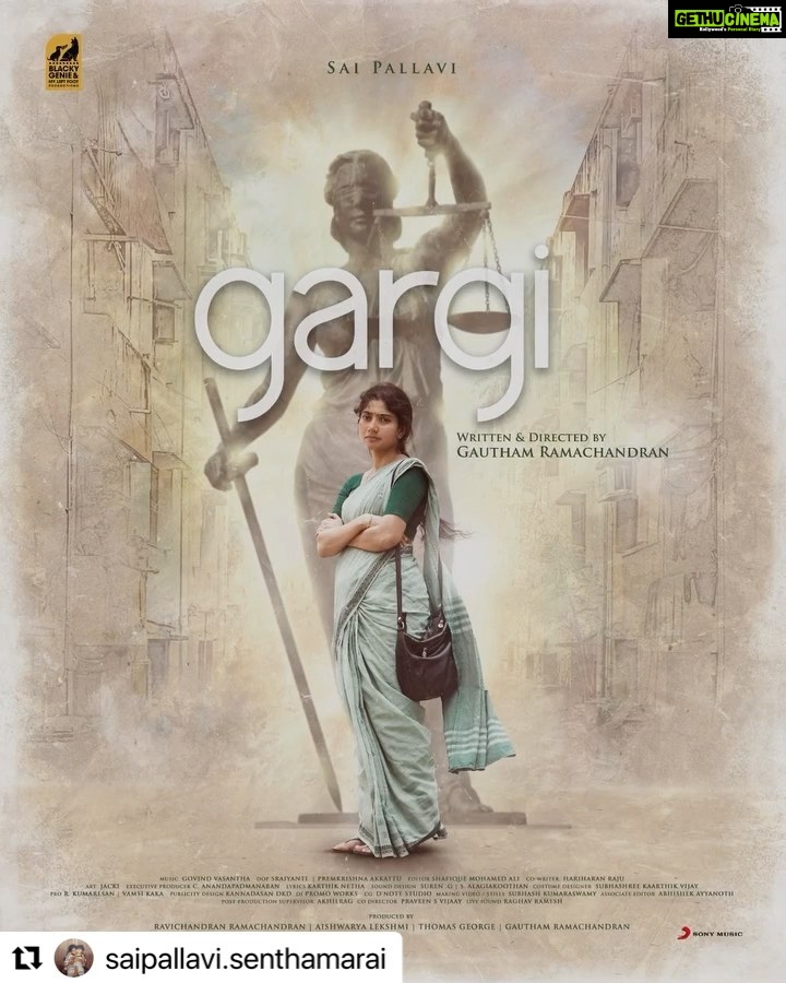 Aishwarya Lekshmi Instagram - Happy Happy birthday @saipallavi.senthamarai !!! Super proud of our #Gargi.. And may i say its an honour to know you and work with you. @gautham_chandran You are magic! The bestest human i know and a director par excellence. Proud that you chose Gargi as your second. Proud to call you a friend and too stressed that you direct me 😂😂. Also , My First film as “Producer”. Hoping and praying that i get to be part of such amazing stories in future too. This movie is basically a family affair for us , My brother #GovindVasantha does the music, @ananda.padmanaban is the Executive producer . @subhaskaar does the styling, Shafique is the editor , and the entire cast and crew , Akhil , Veda , and every other single person involved is irreplaceable in Gargi. I will let our movie speak the rest. Coming soon to you :) Repost @saipallavi.senthamarai ・・・ I waited months to talk about this film, And finally!!! my birthday is when the stubborn team decided to give in and release this ☺️ Presenting to you, GARGI ❤️, @gautham_chandran ’s brain child! @akhilragk, a special mention for what you’ve done with this video ❤️ @aishu__ @hariharanraju @thomasgeorge80 @sraiyanti @akkattoos #Govindvasantha @shafique_mohamed_ali @jacki_as_usual @ananda.padmanaban @raghav__ramesh