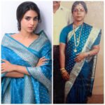 Aishwarya Lekshmi Instagram - Also .. Ammas saree ♥️