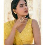 Aishwarya Lekshmi Instagram – @archamehta 🌼 @priankaph 🌼 @iamdesignofficial 🌼 @suhanipittie