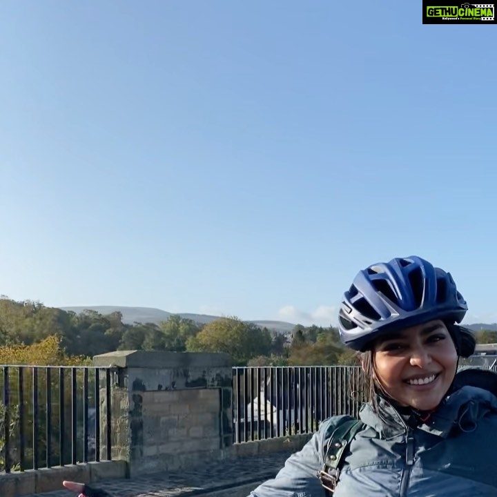 Aishwarya Lekshmi Instagram - Quite an out of body experience cycling 40+ kilometres, about 5 hours and in this beauuutiful country. Edinburgh , you have my heart and i think my soul and hip too, not able to feel those anymore! Edinburgh, United Kingdom