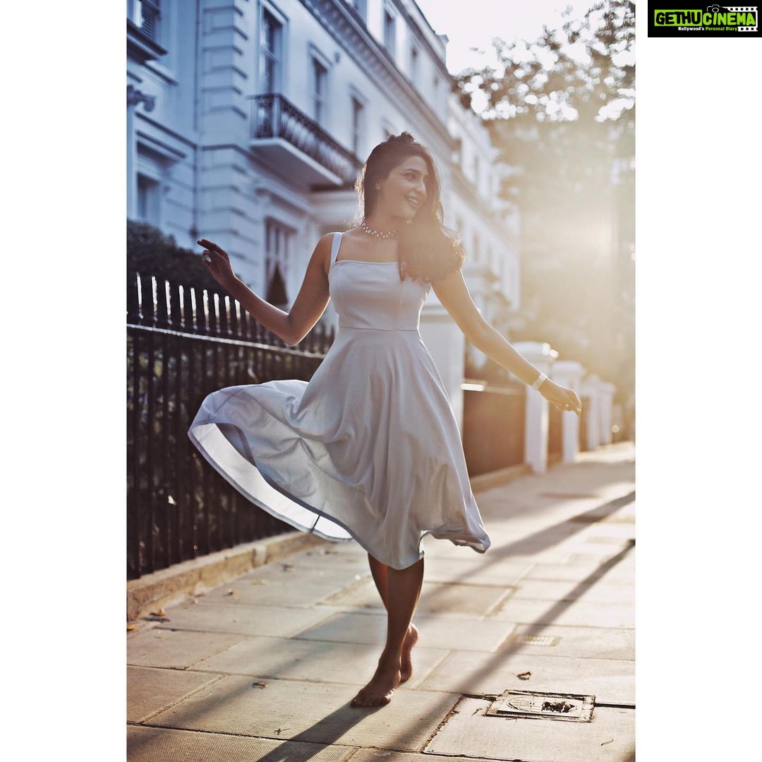 Aishwarya Lekshmi Instagram - Ofcourse its happening inside your head Harry, but why on Earth should that mean that it is not Real? 📸 : @alessandramerlophotos South Kensington, London