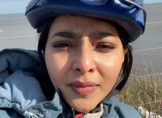 Aishwarya Lekshmi Instagram - Quite an out of body experience cycling 40+ kilometres, about 5 hours and in this beauuutiful country. Edinburgh , you have my heart and i think my soul and hip too, not able to feel those anymore! Edinburgh, United Kingdom