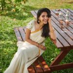 Aishwarya Lekshmi Instagram - Happy Vishu 💗 Also.......Wearing my first ever half saree (drumrolls🥁🥁🥁🥁) @jugalbandhi