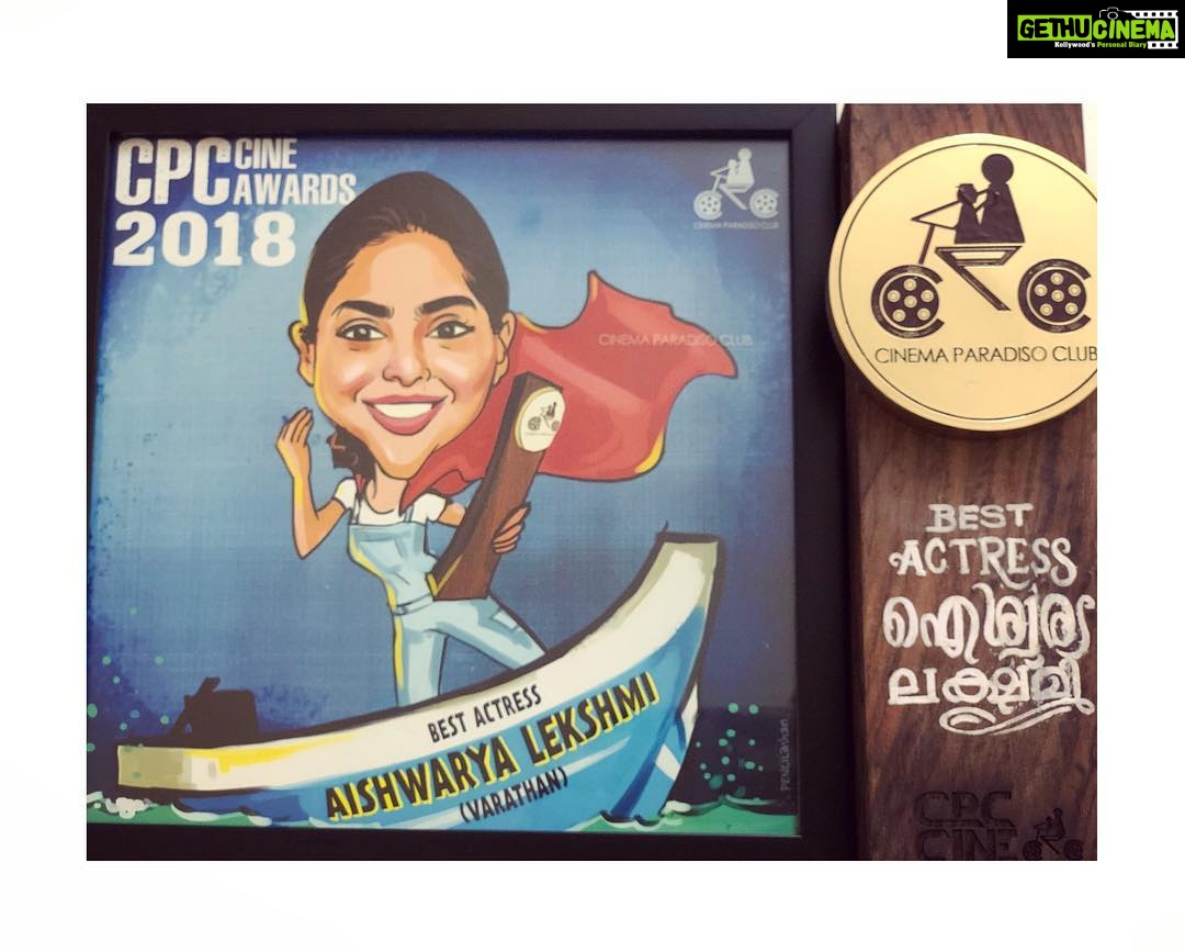 Aishwarya Lekshmi Instagram - This one is closestesesestttt to my heart... Ente ponnnu @cinemaparadisoclub_official Thankyou from the bottom of my heart... I know there are a lot of mistakes in my acting, but i will try and better , what i can, in my upcoming movies. Thankyou for the criticisms and cant really really thankyou enough for all that love 💕 🤦🏻♀️😭