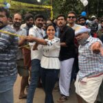 Aishwarya Lekshmi Instagram - Trailer is here!!! Link in the bio... link in the story... Kaanu... kanditt parayuuu Rainbow like colors, Football, College,School ,Love and Laughter,Friendships ,Family and njangade Katoorum!