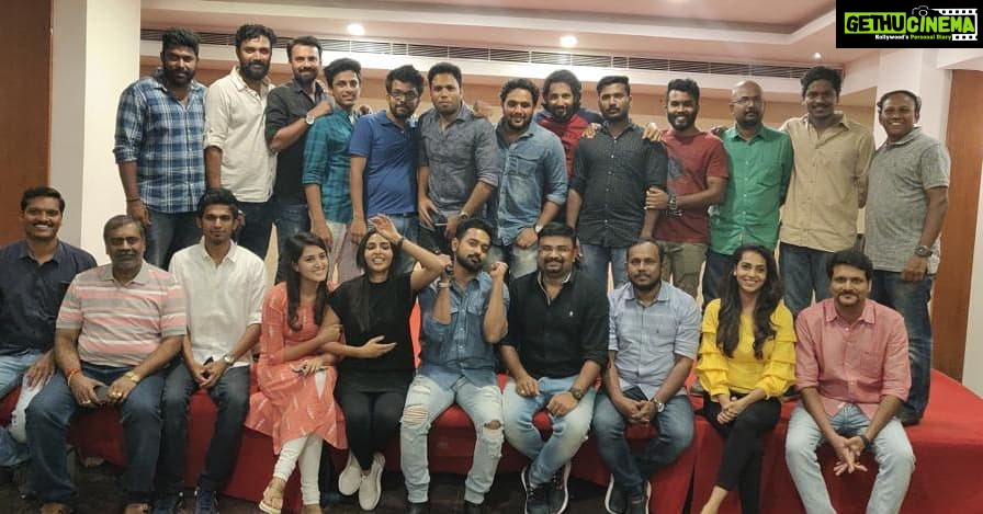 Aishwarya Lekshmi Instagram - Team Vijaysuperum Pournamiyum... Missing @stephy_zaviour @renadive_renu @austin_dan_ @darshanarajendran @balu__varghese @josephannamkutty amongst our other dear crew. Thanking my entire team for being one of the best teams I have worked with.Thankyou for the memories.