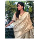 Aishwarya Lekshmi Instagram - Women’s Day Special Saree : @maria.tiya.maria Jewellery : @m.o.dsignature