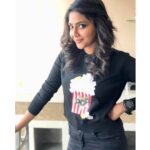 Aishwarya Lekshmi Instagram – Popcorn ready for Varathan! 
#moviepromotions