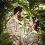 Aishwarya Lekshmi Instagram - It’s almost impossible to ever entirely express how much I admire this brilliant actor ! And to stand there next to him on this poster ! Dreams do come true 💕 @nazriyafahadh Enthaallaee 🤷🏼‍♀️