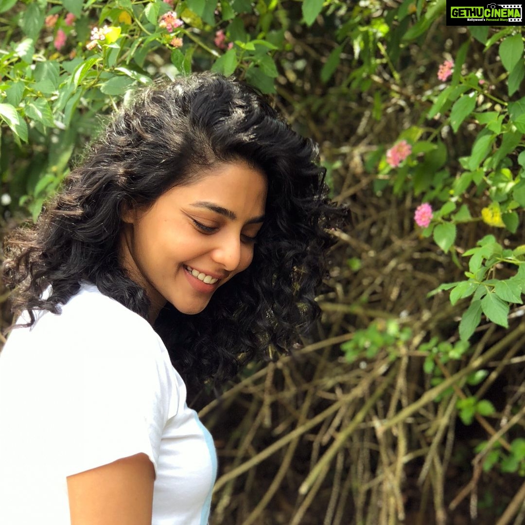 Aishwarya Lekshmi Instagram - You do you...🌸 #curlsunderstood