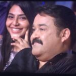 Aishwarya Lekshmi Instagram – 🙈 #lalettanlove😍