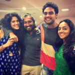 Aishwarya Lekshmi Instagram – This is a picture from the first day I met these ppl,and it was at the #tharangam packup function.I was overwhelmed by all the love there was in the air for each other, for cinema,lots of happiness, and a sense of belongingness and brotherhood that had me “Aww”ing at them for the longest time. @tharangamthemovie is releasing today, and its a maiden venture of a lot of ppl, who had the courage to dream as well as do!!
@dominic_arun @nehaiyerofficial @santhyb !!! And my heart and soul kinda ppl, @stephy_zaviour @tovinothomas and the rest of this amazing cast and crew.. Bigg huggs!! Sending lots of love,prayers and all the good luck fairies your way!! And all of you wonderful people out there ;
rush to your nearest theatres right away🎶🎶🎶🎶🎶!!! #arundominic #tovinothomas 
#tharangam #wunderbarproductions
