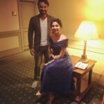 Aishwarya Lekshmi Instagram - #YuvaAwards2017 at the Amazing Qatar.Thankyou for all the love you showed to Mayaanadhi trailer. Overwhelmed.Humbled.❣️ Dress : @daislebridals MUA : @samson_lei #bestnewface #mayaanadhitrailerlaunch