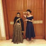 Aishwarya Lekshmi Instagram - #YuvaAwards2017 at the Amazing Qatar.Thankyou for all the love you showed to Mayaanadhi trailer. Overwhelmed.Humbled.❣️ Dress : @daislebridals MUA : @samson_lei #bestnewface #mayaanadhitrailerlaunch