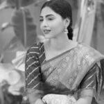 Aishwarya Lekshmi Instagram - The South ❣️ Narumugaiye by ARR was our set song for the day :) #themouryaseries #swipeleft Photography: @mourya For @kankatala_ Makeup : @anuradha.raman18193 & @yeah_teja_teja_kya_hai Styling : @shaheenpeer Madh Island