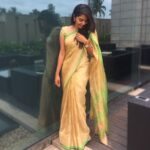 Aishwarya Lekshmi Instagram - Rachel Simple 🎀 #nnoipromotions #labrenda #sep2017 #onam2017