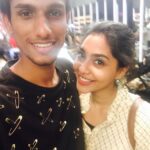 Aishwarya Lekshmi Instagram – Yeyyy… I ran into him!!! I ran into him!!!! My amazing stylist !!! @suresh.menon ❤️❤️❤️❤️
