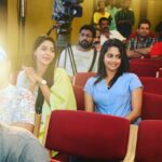 Aishwarya Lekshmi Instagram - With State award winner for Best Costume Design in a Feature Film @stephy_zaviour #canthelppostingagainandagain #proudofyou #effingsoproud #actionherobiju #nivinpauly #100thdaycelebrations