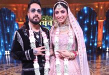 Akanksha Puri Instagram - Here’s to our New Beginnings ❤️ @mikasingh . . #mikadivoti #mikasingh #mika #akankshapuri #mikasha #love #swayamvarmikadivohti #goodvibes #newbeginnings #life #❤️