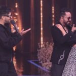 Akanksha Puri Instagram - The Powerful Duo 😍❤️ . . Capturing these fun moments from my Sangeet Night with King @mikasingh 👑❤️ . . #mikadivohti #swayamvarmikadivohti #mikasingh #akankshapuri #dance #fun #love #mikasha #gururandhawa #songs #trending #happy #us #❤️