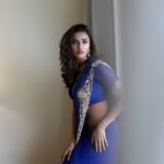Akshara Gowda Instagram - Blue state of mine 🦋💙 Styled by @officialanahita Makeup and hair: @naazbridalmakeovers Pics: @thescienceofphoto #aksharagowda #stylishtamilachi #aksharagowdabikki #stylishtamizhachi #bali #style