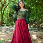 Ammu Abhirami Instagram - ♥️♥️♥️ Dream team: Styling: @shriya_sriram Outfit: @shrees_ethnic_wear 📸 team : @__studio_j_ @the.portrait.culture @sat_narain