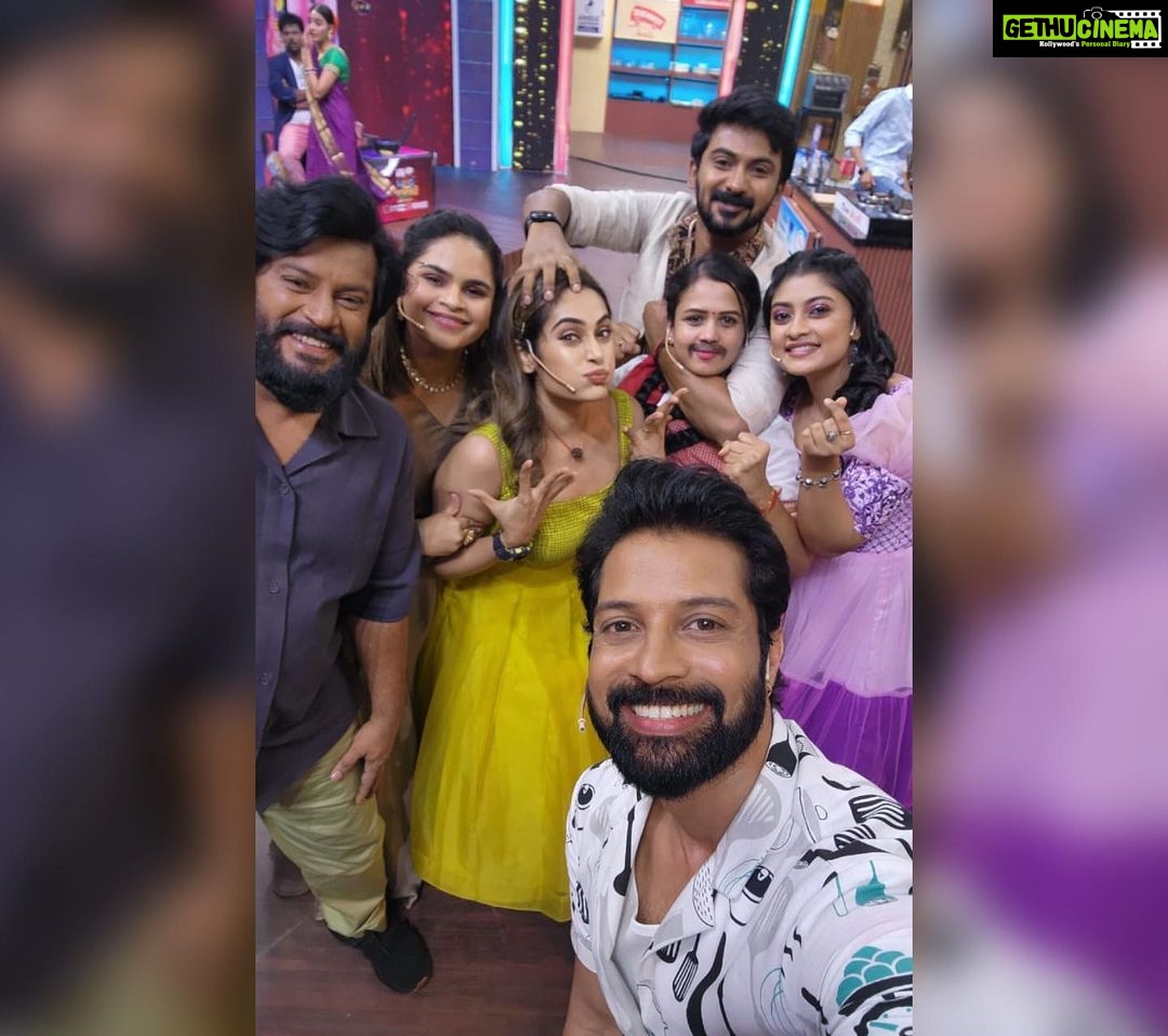 Ammu Abhirami Instagram - My dear @kuraishi_the_entertainer anna❤️ words cannot explain the amount of love and admiration i have on you🤗 thank you so much anna for always being there for me!!! We were the highest paired in this season and you are such an amazing performer cannot wait to watch you reach more and more greater heights❤️❤️❤️…. Dear @vijaytvpugazh ❤️ round 1 oda amazing comali! Apart from being an amazing performer , only people who have met you will know the amazing human you are❤️ please be the same you are the best ☺️❤️… @chellasundar our darling ❤️ our backbone , my most dialed favourite contact🤗 thank you darling for being there for us , for putting up with us i love you for your kindness and sweetness ♥️♥️♥️… @rakshan_vj you are the sunshine of our set rakshuuu best anchor and such a sweet sweet heart you are! Please remain the same positive bomb that you are❤️… Special mention my favourite @adhirchi_arun ☺️thank you arun for showering me with so much of love and care our friendship means a lot to me… kandipa un nalla manasuku nee periya vishayangal achieve panuva☺️… I want to keep thanking every single one of them individually … All i can say now is everyone whom I met in the sets of cwc3 thought me how to become a better human and live life to the fullest 🤗 nandri nandrii everyone 🧿…