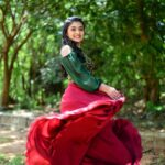 Ammu Abhirami Instagram - ♥️♥️♥️ Dream team: Styling: @shriya_sriram Outfit: @shrees_ethnic_wear 📸 team : @__studio_j_ @the.portrait.culture @sat_narain