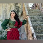 Ammu Abhirami Instagram - ❤️❤️❤️ Dream team: Styling: @shriya_sriram Outfit: @shrees_ethnic_wear 📸 team : @__studio_j_ @the.portrait.culture @sat_narain