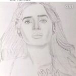 Anagha Instagram - @artsome_sketches Sinduja❤️.. this is soo sweet of you and can’t thank you enough for the love 🥰.. and thanks @shelton_ds for sending it to me🤟🥰
