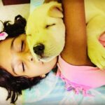 Anagha Instagram – Aadi & uno #niece#petlove