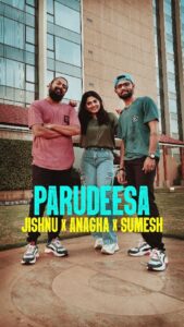 Anagha Instagram - Some more 'Parudeesa' time with @officialanagha ! it was a great experience working with her during the 'Parudeesa' official shoot! Thank you for being so wonderful, @officialanagha

Greatful to have choreographed this song! Thank you @amalneerad_official !

@sushintdt @officialanagha @srindaa @soubinshahir @sreenathbhasi @anendcchandran @devadath_shaji @_ravisankar

Choreography: @sumeshsundar #jishnudas
🎥 @dash_ttan
✂️ @_sayture__

Song used for entertainment purpose only.
All copyrights belongs to respective owners

#beeshmaparvam #parudeesa #sreenathbhasi #sushinshyam #myselfandmymoves #movewithmmm #choreogrooves #mmmreels #reels #mmmstudents #dance #dancereels #instareels #dancersofinstagram #reelsofinstagram #trendingreels #sumeshandjishnu