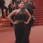 Anagha Instagram - Happy to be on my maiden redcarpet invite for the screening of Novembre …Cannes2022❤️Redcarpet❤️Surreal❤️ Novembre … @priyaa.karan @priyaharie @archana.karthick @theamethyststore Cannes, France